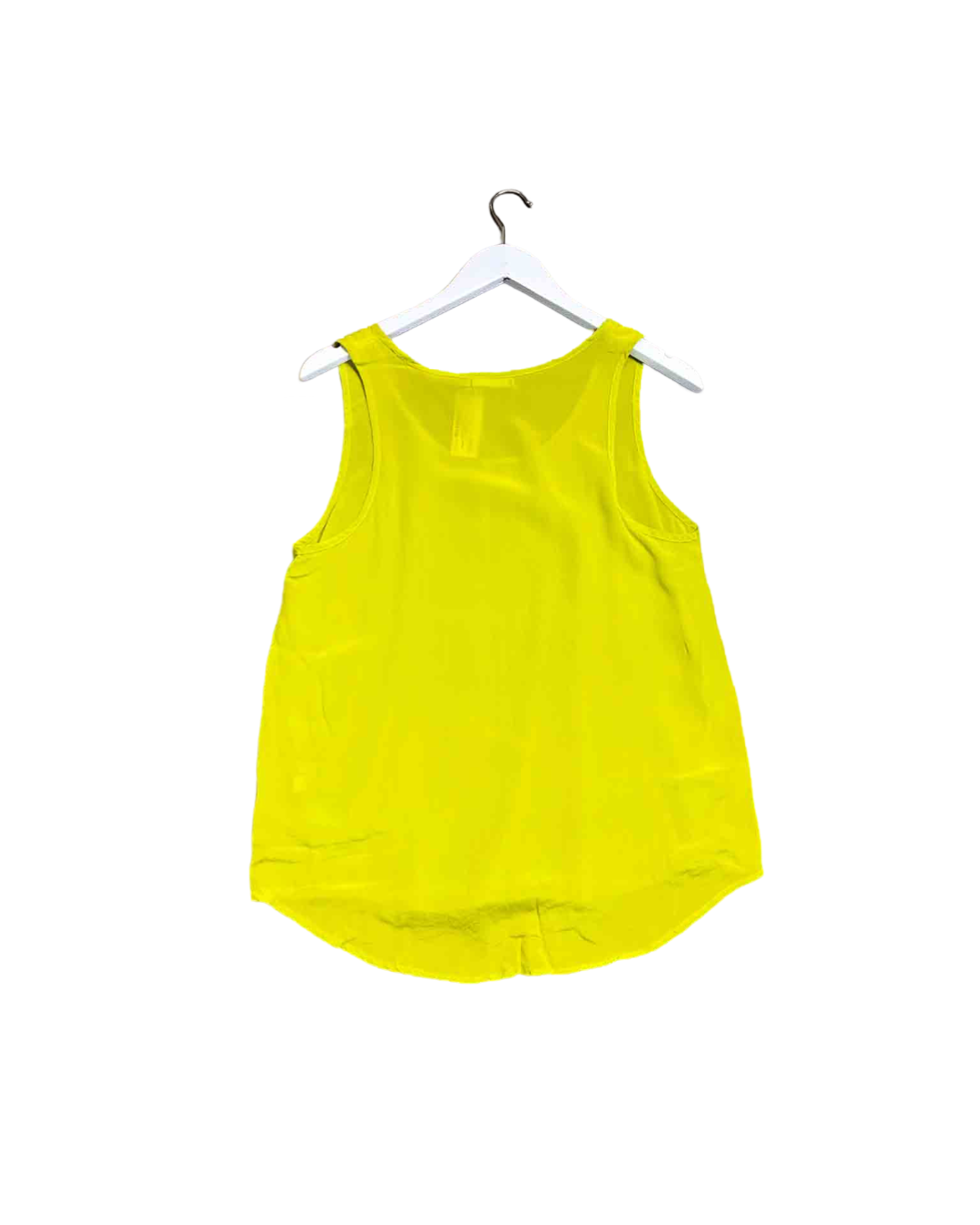 Size S |  Mister Zimi Chartreuse Silk Tank