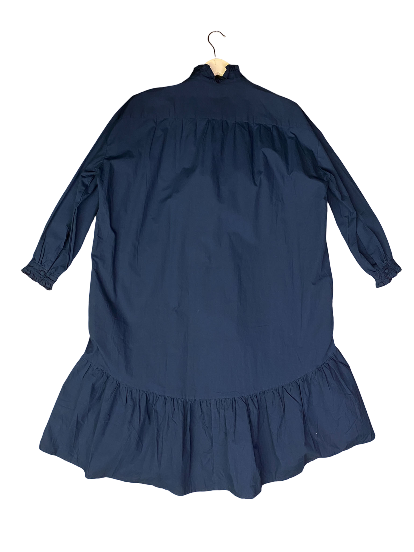 Size 1 - SUKU Navy Tie-Front Dress